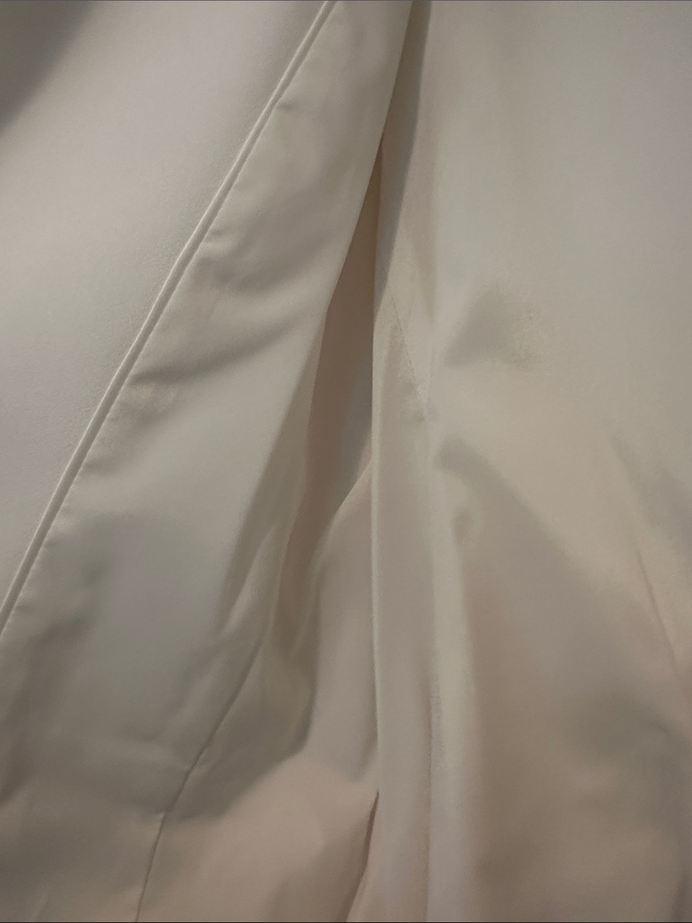 Lafayette 148 New York Cream Belted Wrap Blazer - Picture 7 of 8